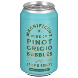 Magnificent Wine Co Pinot Grigio Bubbles 355ml Wine - 355 Ml