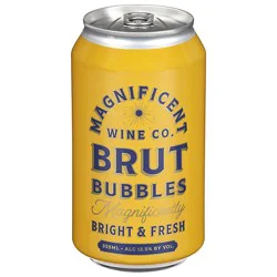 Magnificent Co Brut Bubbles 355ml Wine - 355 Ml