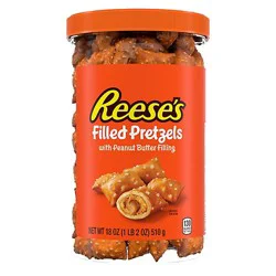 Reeses Pretzels Filled Peanut Butterter 18oz - 18 Oz