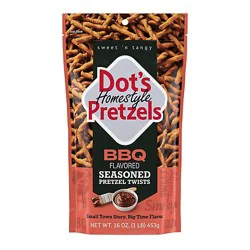 Dots Homestyle Pretzels Bbq Style - 16 Oz