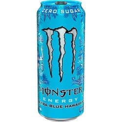Monster Energy Ultra Blue Hawaiian - 16 Fz