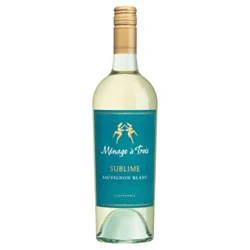 Menage A Trois Sublime Sauvignon Blanc 750 Ml - 750 Ml