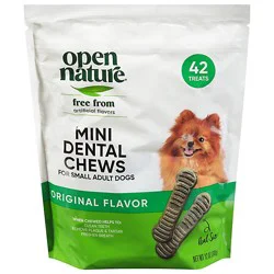 Open Nature Mini Dog Dental Chews 42 Ct 12 Oz - 12 Oz