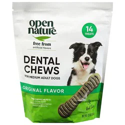 Open Nature Regular Dog Dental Chews 14 Ct 12 Oz - 12 Oz