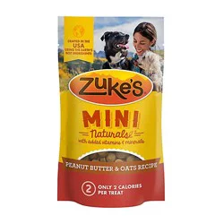 Zuke's Mini Naturals Dog Training Treats Made With Real Peanut Butter - 3 Oz