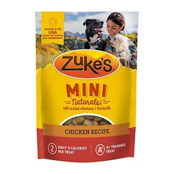 Zuke's Mini Naturals Dog Training Treats Made With Real Chicken - 10 Oz