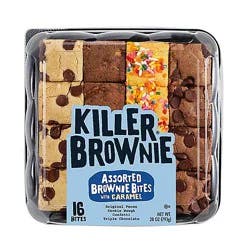 Killer Brownie Assorted Brownie Bites Tray - 28 Oz