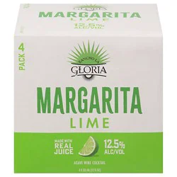 Rancho La Gloria Lime Margarita 4pk Wine - 4-355 Ml