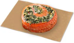 Salmon Pinwheeel W/crab Florentine Stuffing - 6 Oz