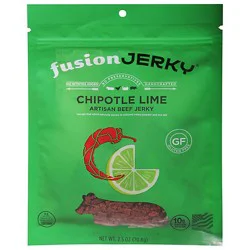 Fusion Beef Jerky Chipotle Lime 2.5oz - 2.5 Oz