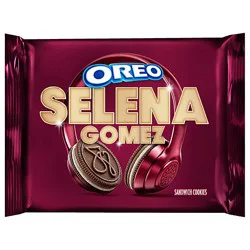 Oreo Limited Edition Selena Gomez Chocolate & Cinnamon Creme Cookies - 10.68 Oz