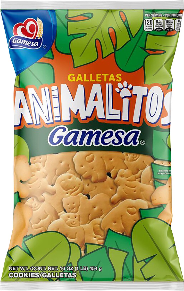 slide 3 of 6, Gamesa Animalitos Cookies 16oz - 16 Oz, 16 oz
