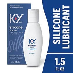 K-Y Premium Personal Lubricant Silicon-Based Formula - 1.5 Fl. Oz.