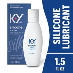 K-Y Premium Personal Lubricant Silicon-Based Formula - 1.5 Fl. Oz.
