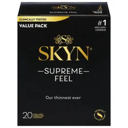 Skyn Supreme Feel Non Latex Condom - 20 Ct