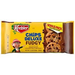 Keebler Chips Deluxe Fudgy Chocolate Chip Cookies With Chunks Of Keebler Fudge - 11.2 Oz