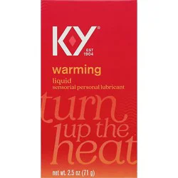 K-Y Warming Liquid Lube - 2.4 Fl. Oz.