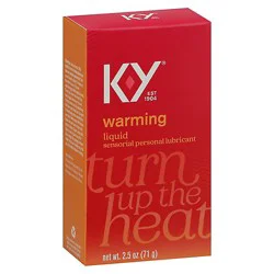 K-Y Warming Liquid Lube - 2.4 Fl. Oz.