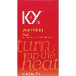 K-Y Warming Liquid Lube - 2.4 Fl. Oz.