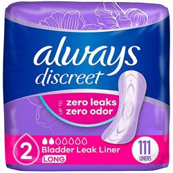 Always Discreet Incontinence Panty Liners 2 Very Light 111 Ct - 111 Ct
