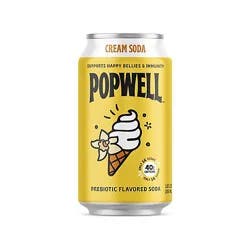 Popwell Cream Soda - 12 Fl. Oz.