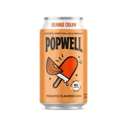 Popwell Orange Cream - 12 Fl. Oz.