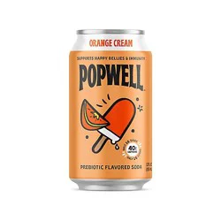 Popwell Orange Cream - 12 Fl. Oz.
