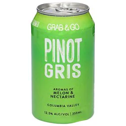 Grab & Go Pinot Gris Single Can - 355 Ml
