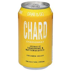 Grab & Go Chardonnay Single Can - 355 Ml