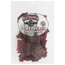 Old Trapper Jerky Beef Peppered 8oz - 8 Oz