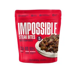 Impossible Steak Bites Meat From Plants 10 Oz - 10 Oz