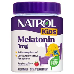Kids Melatonin 1mg Gummy - 60 Ct