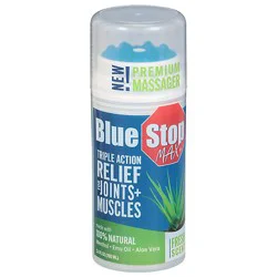 Blue Stop Max 3.4oz Massager Top - 3.4 Fz