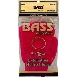Bass Exfoliating Hydro Gloves Ea - 1 Ea