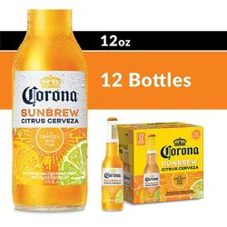 Corona Sunbrew Lager Import Beer 12-12 Fl Oz In Bottles - 12-12fz