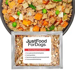 Justfoodfordogs Beef & Russet Potato - 18 Oz