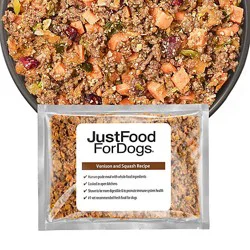 Justfoodfordogs Venison & Squash - 18 Oz