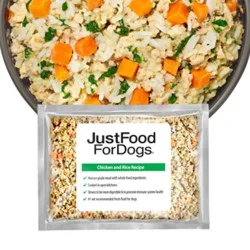 Justfoodfordogs Chicken & Rice - 18 Oz