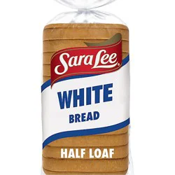 Sara Lee Half Loaf White Bread 1 Count - 12 Oz