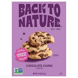 Back To Nature Chocolate Chunk 7.5oz - 7.5 Oz