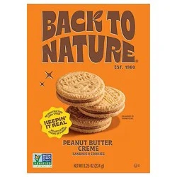 Back To Nature Swc Peanut Butter 8.25oz - 8.25 Oz
