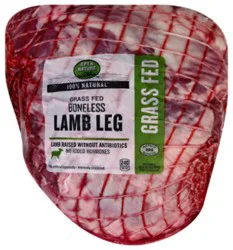 Open Nature Lamb Leg Boneless Imported - 4 Lb