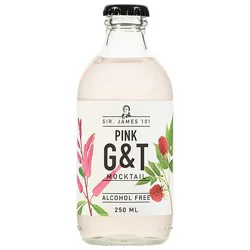 Sir James 101 Alcohol Free Pink G&t Mocktail - 250 Ml