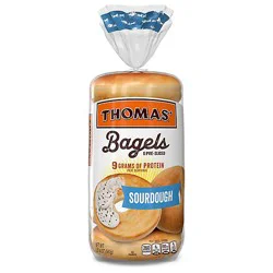 Thomas Sourdough Bagels 6 Count - 20 Oz