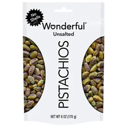 Unsalted Pistachios - 6 Oz