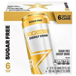 Rockstar Sugar Free 6-12fz - 6-12 Fz
