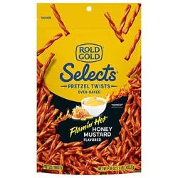 Rold Gold Selects Flamin Hot Honey Mustard - 16 Oz