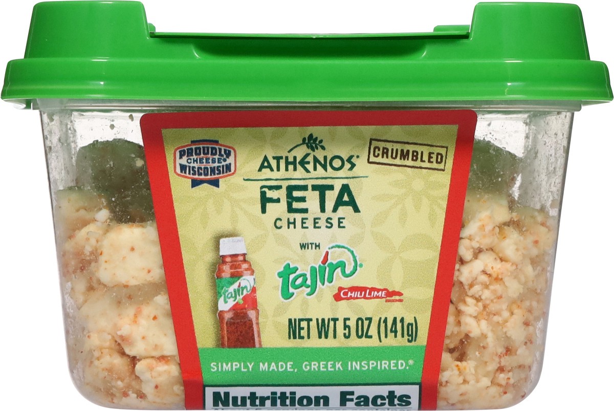 slide 10 of 11, Athenos Tajin Crumbled Feta Cheese - 5 Oz, 5 oz