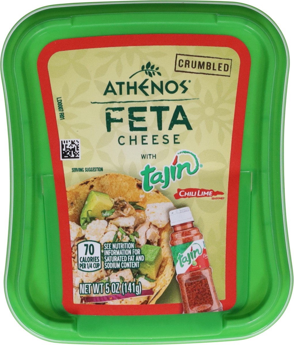 slide 9 of 11, Athenos Tajin Crumbled Feta Cheese - 5 Oz, 5 oz