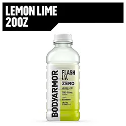Bodyarmor Flash Iv Lemon Lime Zero Sugar 20fz - 20 Fz